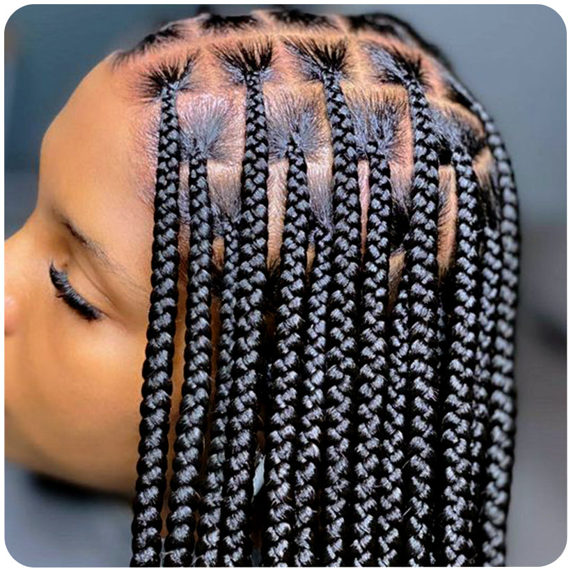 SINGLE / KNOTLESS BRAID / MEDIUM