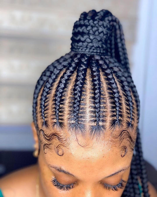 BRAIDED UP-DO